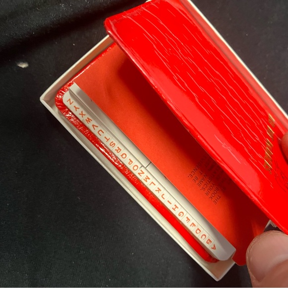 Red Hot Numbers Notebook with Gold Lettering - Picture 10 of 10